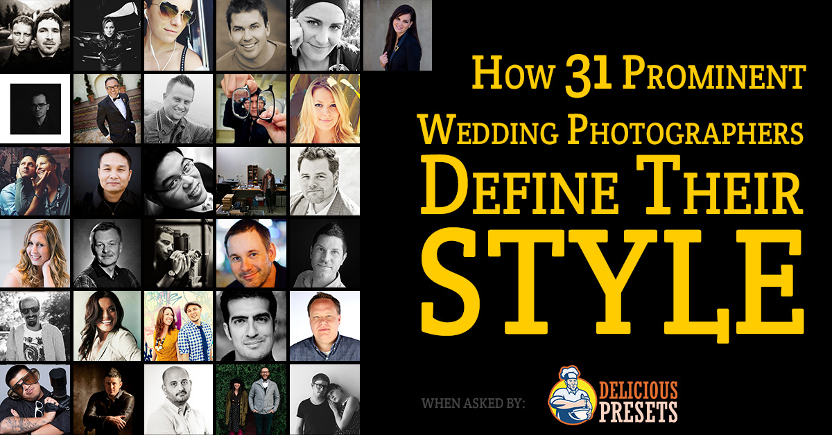 How 31 Prominent Wedding Photographers Define Their Style